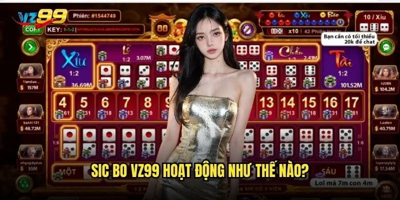 Sic Bo tại vz99 có thực sự mang lại may mắn cho người chơi? 2 Sic Bo vz99 hoạt động như thế nào?